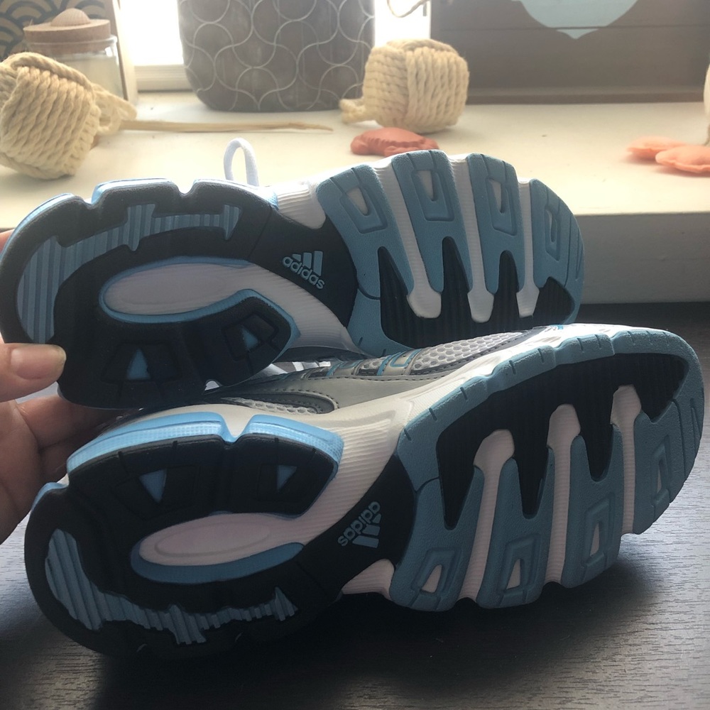 NWT Adidas Light Blue Viper Cushion Running Shoe, Size 6 - Picture 10 of 11